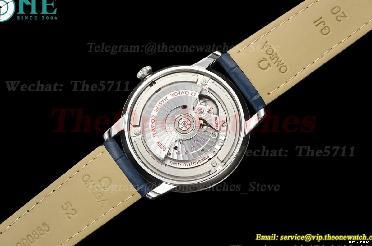 Dial LE SS Prestige Ville 40mm BLSF De A8800 Date Blue 0328